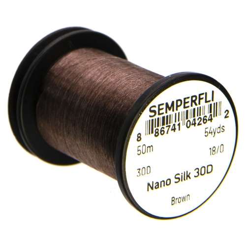 Semperfli Nit Nano Silk 30D 18/0 Brown