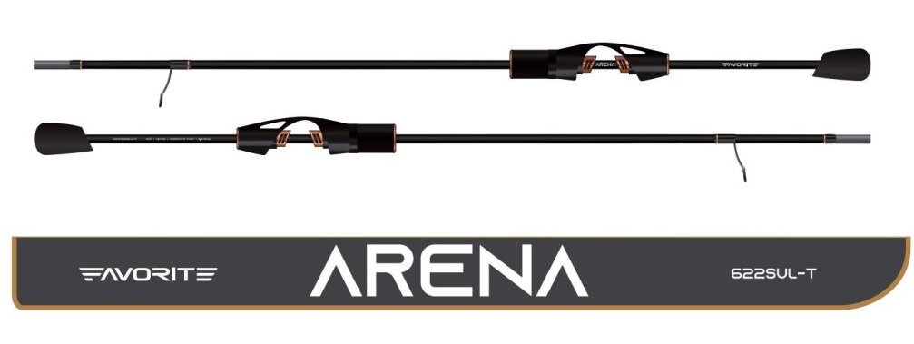 Favorite Prut Arena ARN1-672UL-T Fast 2,01m 1,5-4,5g 2-díl