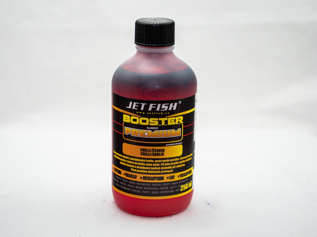 Jet Fish Booster Premium Classic 250ml Příchuť: Chilli / Česnek