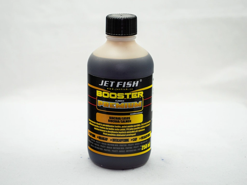 Jet Fish Booster Premium Classic 250ml Příchuť: Biocrab / Losos