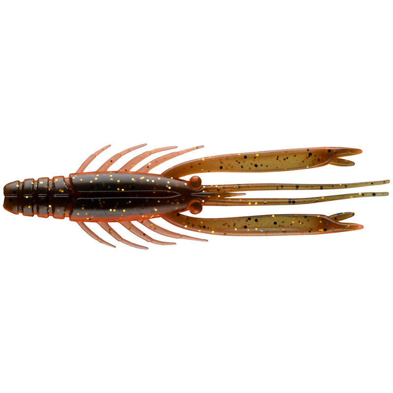 Daiwa Gumová Nástraha Prorex Urban Shrimp Orange Peeler Délka: 6cm, Počet kusů: 8ks