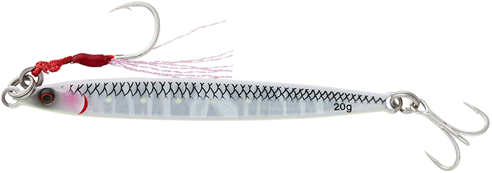 Savage Gear Savege Gear Pilker Sardine Slider Micro White Glow Délka: 10cm, Hmotnost: 30g