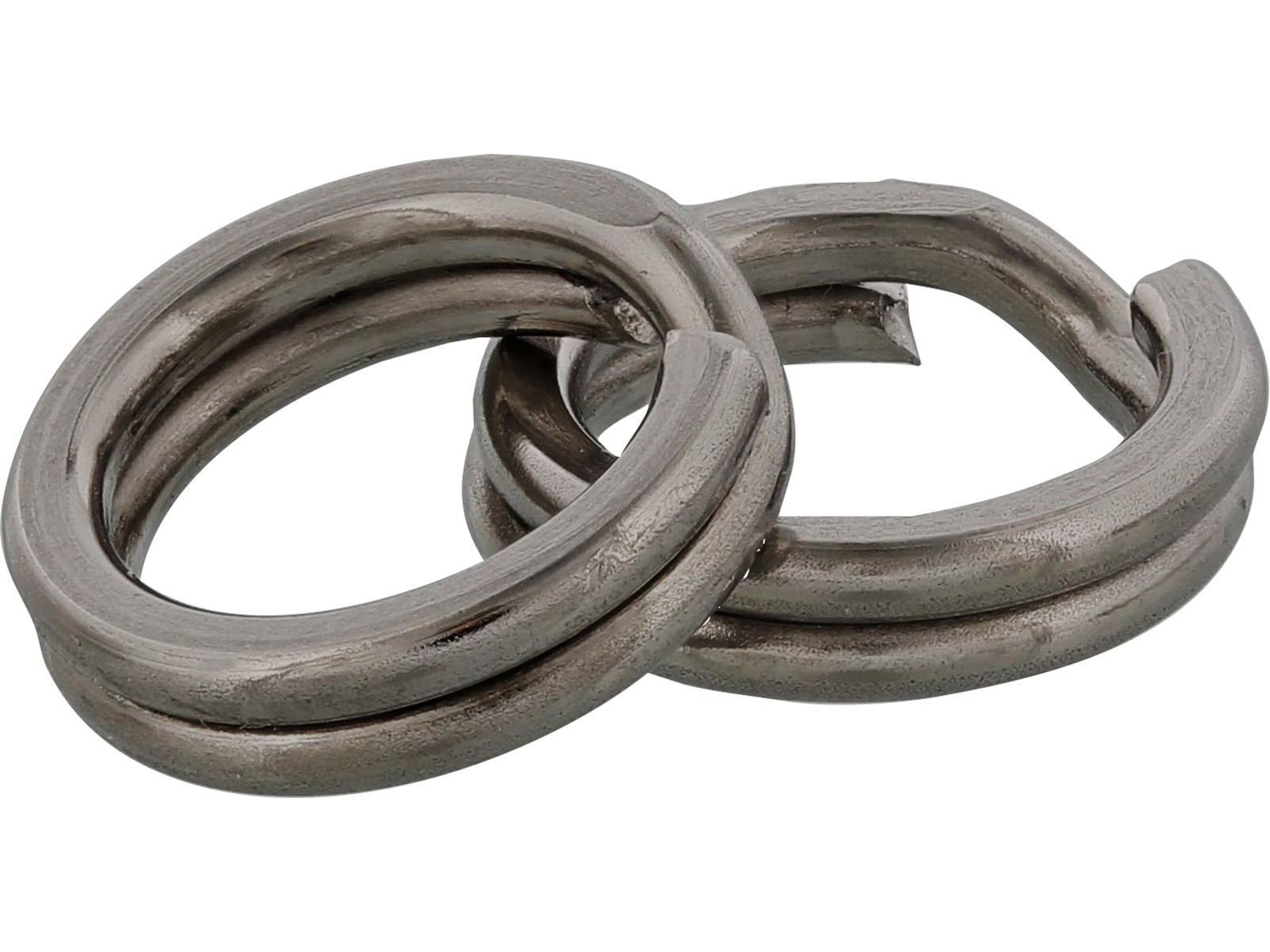 Westin Kroužky Power Splitring Black Nickel Nosnost: 90kg, Počet kusů: 8ks, Průměr: 10,5mm