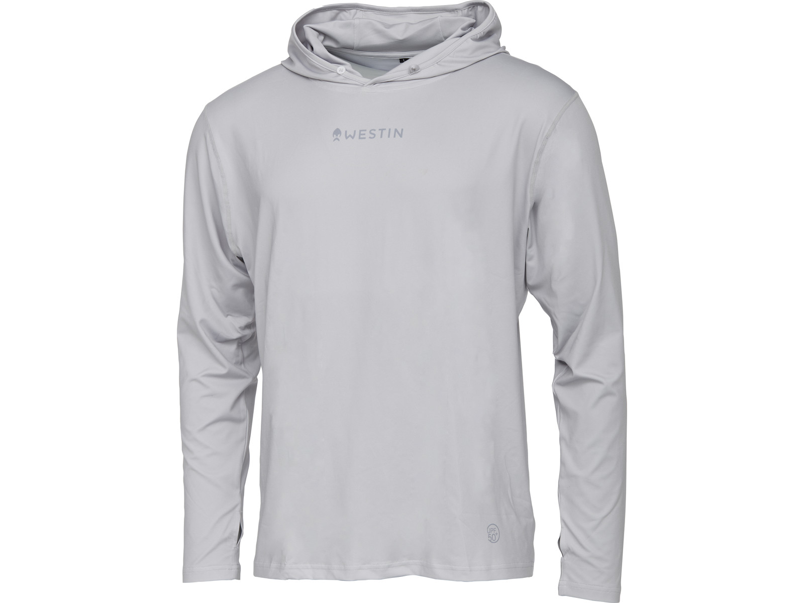 Westin Tričko Ledge Upf Hoodie Mist Grey Velikost: XXXL
