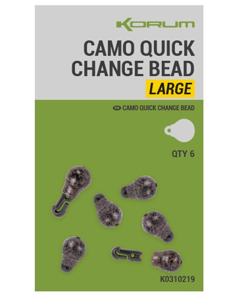 Korum Rychlovýměnné Korálky Camo Quick Change Bead L