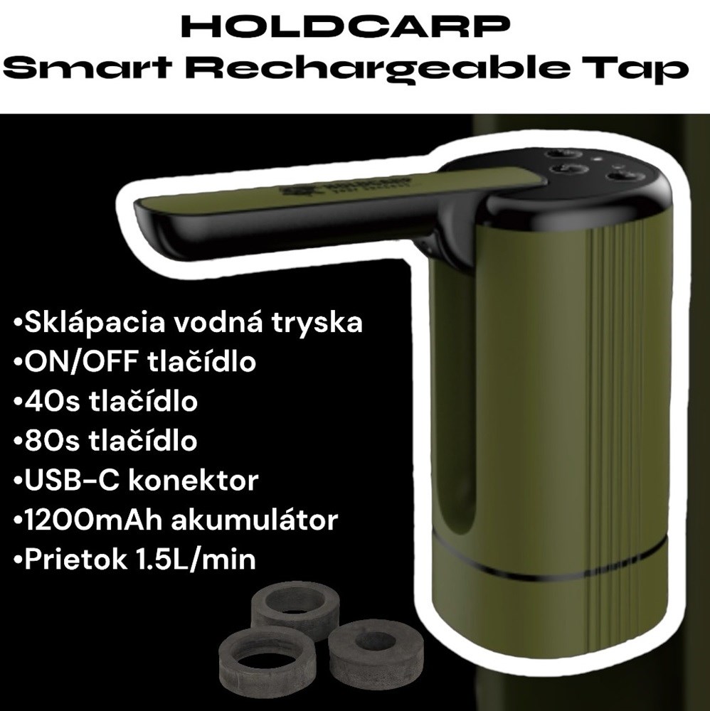 Holdcarp Automatická Pumpa Smart Rechargeable Tap (obrázek 6)