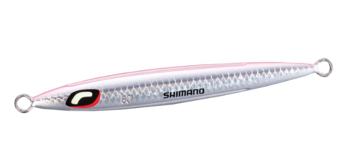 Shimano Pilker Stinger Butterfly Pebble Light Pink Délka: 10,5cm, Hmotnost Pilkeru: 60g