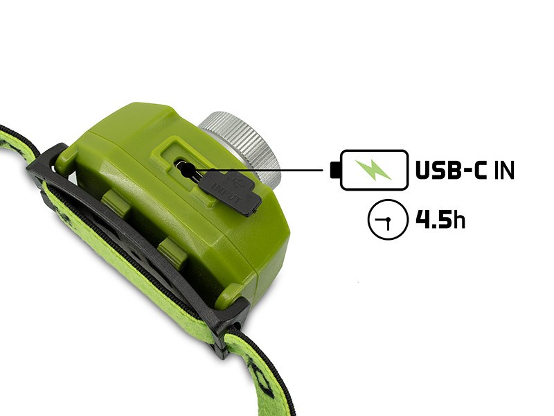 Delphin Čelová Lampa Oxus Zoom - Obrázek 3