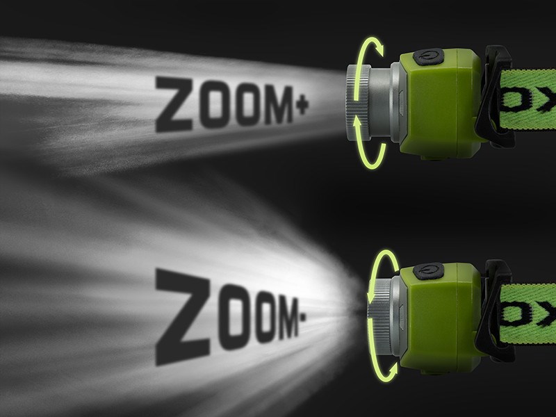 Delphin Čelová Lampa Oxus Zoom - Obrázek 5