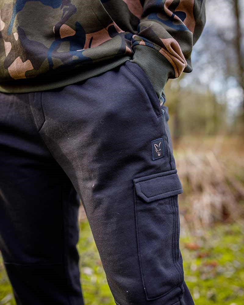 Fox Tepláky LW Black Camo Combat Joggers Velikost: S (obrázek 7)