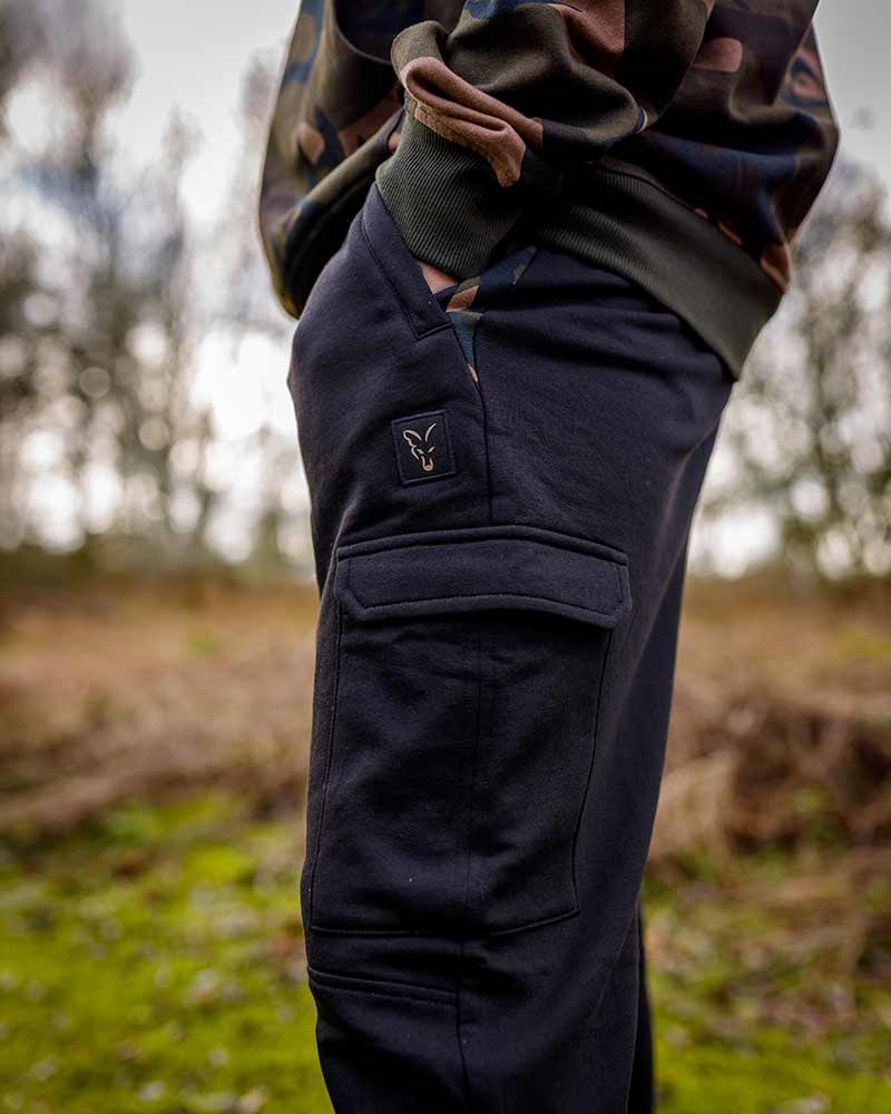 Fox Tepláky LW Black Camo Combat Joggers Velikost: S (obrázek 9)