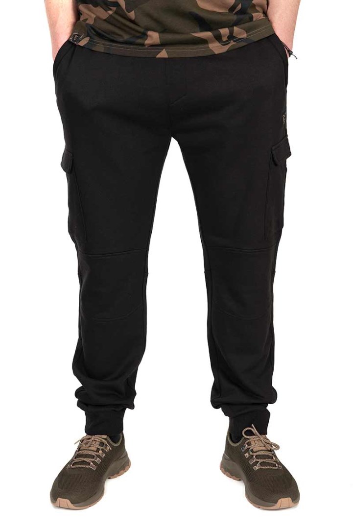 Fox Tepláky LW Black Camo Combat Joggers Velikost: M
