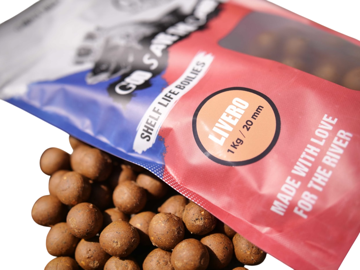 G.B.U. Boilies Livero 1kg Hmotnost: 1kg, Průměr: 24mm
