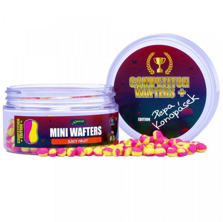 Sportcarp Neutrálně Vyvážená Nástraha Competition Mini Wafters 5mm 25g Průměr: 5mm, Příchuť: Juicy Fruit