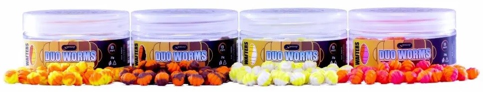 Sportcarp Neutrálně Vyvážená Nástraha Duo Worms 6mm 25g Průměr: 6mm, Příchuť: Pineapple Butyric - Obrázek 2