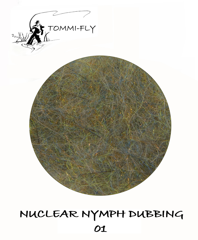 Tommi-Fly Dubbing Nuclear Nymph Grey
