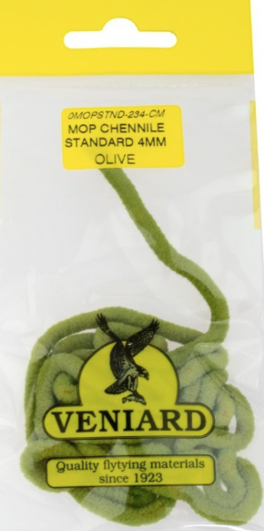 Veniard Šenylka Mop Chenille Standard Olive 4mm