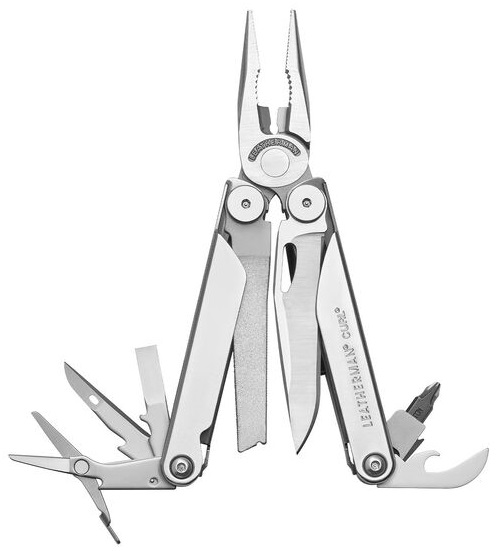 Leatherman Multifunkční Kleště Curl Silver Stainless Steel