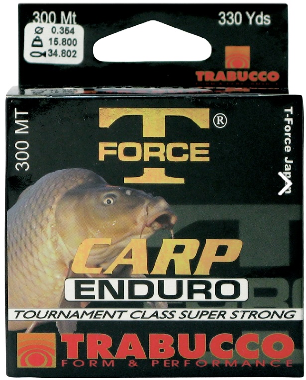 Trabucco Vlasec T-Force Carp End 300m Délka: 300m, Průměr: 0,25mm