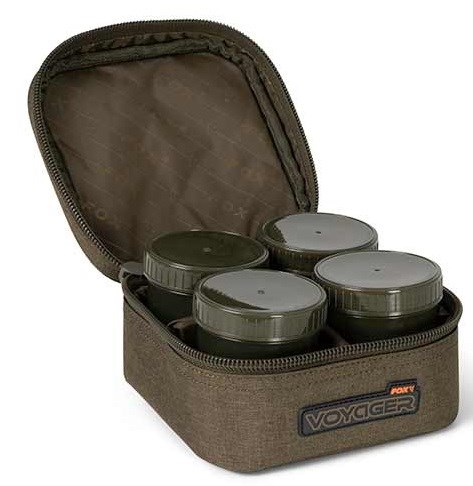 Fox Pouzdro Voyager 6 Pot Hookbait Case