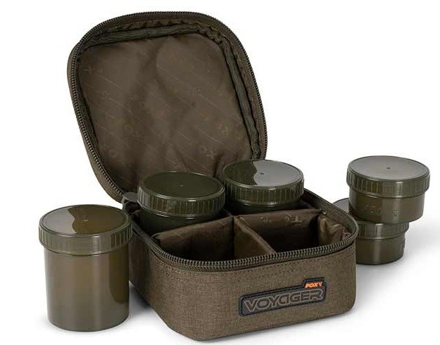 Fox Pouzdro Voyager 6 Pot Hookbait Case (obrázek 3)