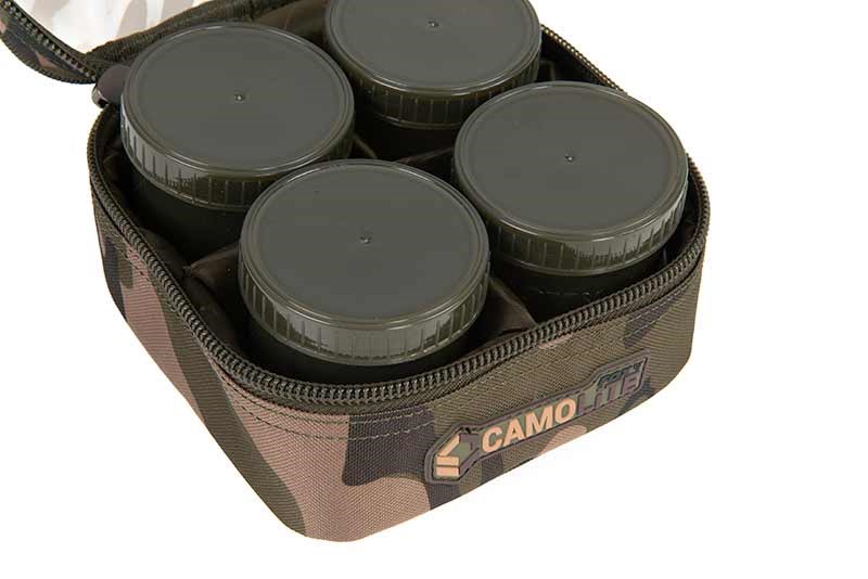 Fox Pouzdro Camolite 6 Pot Hookbait Case (obrázek 5)