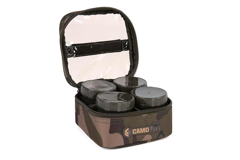 Fox Pouzdro Camolite 6 Pot Hookbait Case (obrázek 3)