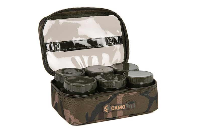 Fox Pouzdro Camolite 8 Pot Hookbait Case (obrázek 4)