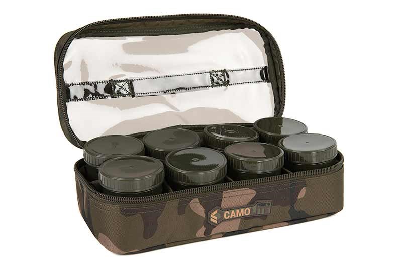 Fox Pouzdro Camolite 12 Pot Hookbait Case (obrázek 3)