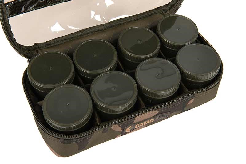 Fox Pouzdro Camolite 12 Pot Hookbait Case (obrázek 4)