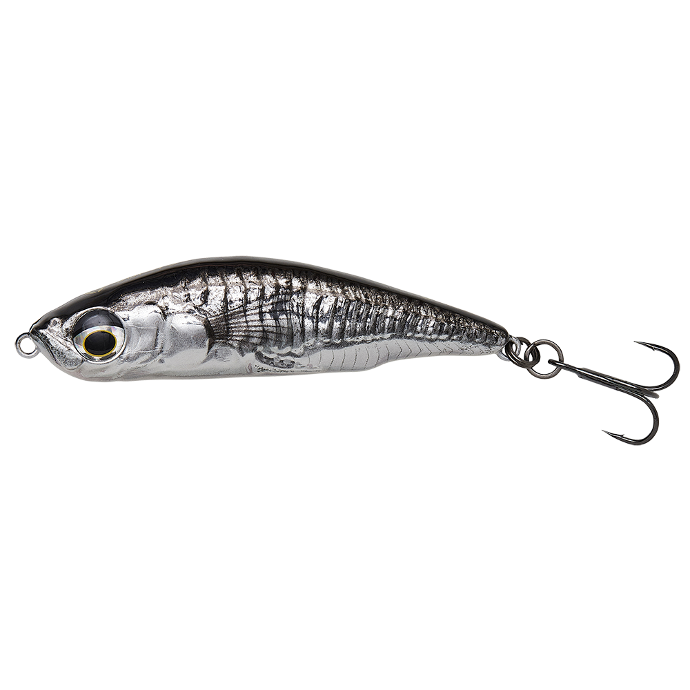 Savage Gear Wobler 3D Sticklebait Pencil Sinking Black Silver Délka: 7,5cm, Hmotnost: 17g, Maximální ponor: 4m