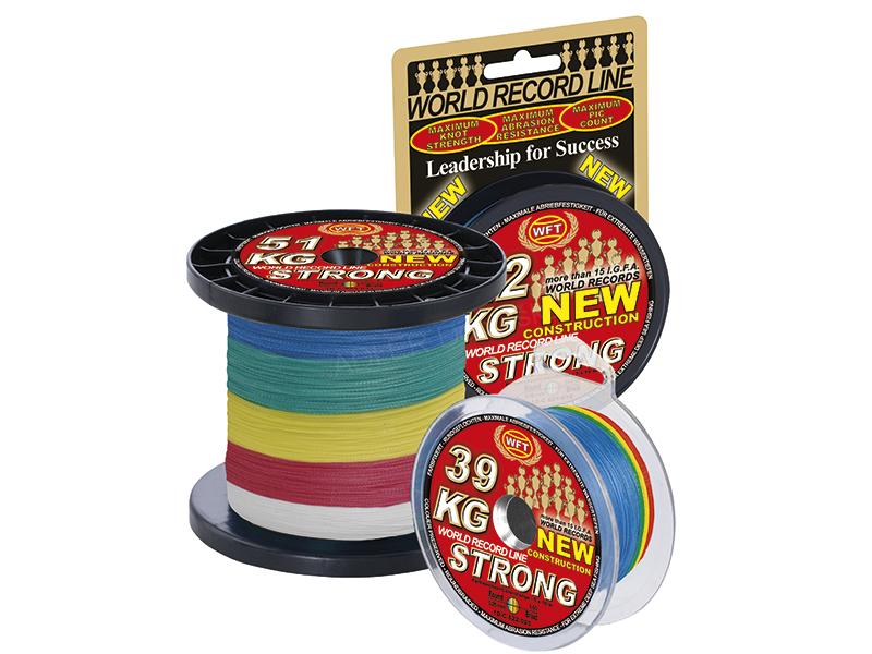 WFT Šňůra KG Strong multicolor 1m Nosnost: 32kg, Průměr: 0,22mm - Obrázek 2