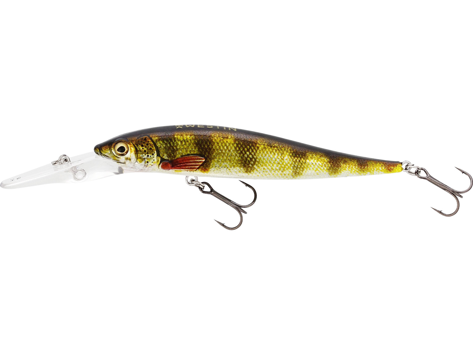 Westin Wobler Jerkbite Mr. Jerkbait Suspending Real Perch Délka: 9cm, Hmotnost: 9g, Maximální ponor: 2m