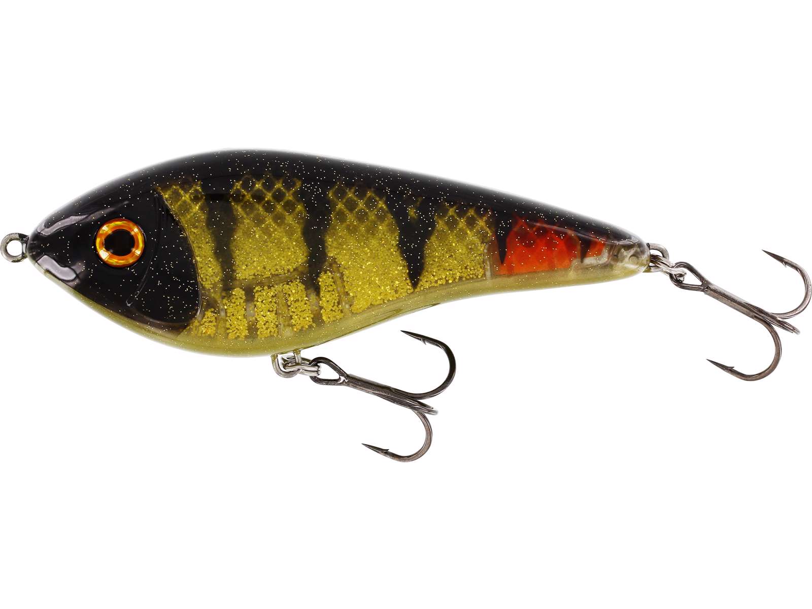 Westin Wobler Swim Glidebait Sinking 3D OliveOil Perch Délka: 13,5cm, Hmotnost: 86g, Maximální ponor: 1m