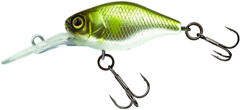 Illex Wobler Deep Diving Chubby Ayu Délka: 3,8cm, Hmotnost: 4,7g, Maximální ponor: 2m