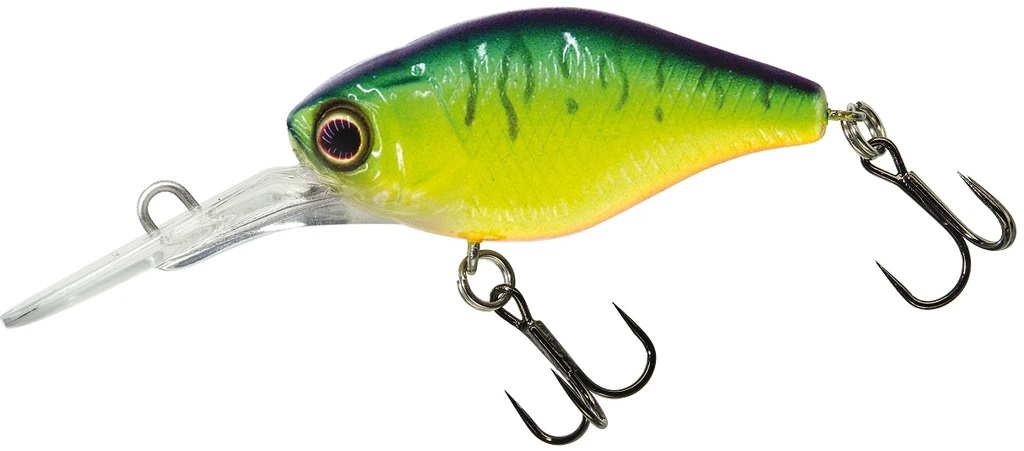 Illex Wobler Deep Diving Chubby Mat Tiger Délka: 3,8cm, Hmotnost: 4,7g, Maximální ponor: 2m
