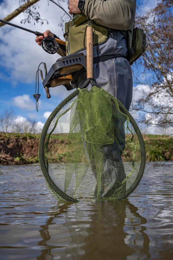 Korum Podběrák Glide Wading Net Latex 26" (obrázek 3)