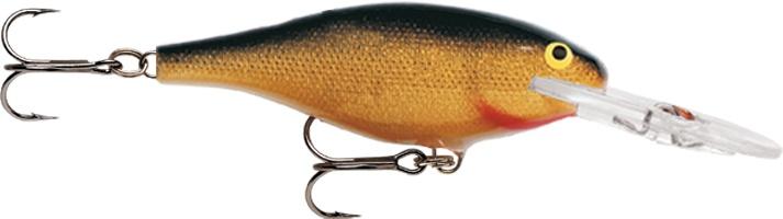 Rapala Wobler Shad Rap Deep Runner G Délka: 7cm, Hmotnost: 8g, Maximální ponor: 3,3m