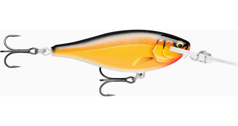 Rapala Wobler Shad Rap Elite GDGS Délka: 7,5cm, Hmotnost: 12g, Maximální ponor: 3,3m