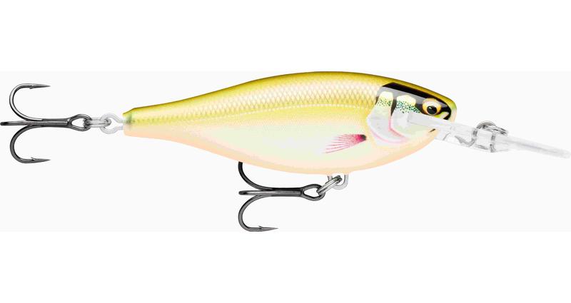 Rapala Wobler Shad Rap Elite GDHAY Délka: 7,5cm, Hmotnost: 12g, Maximální ponor: 3,3m