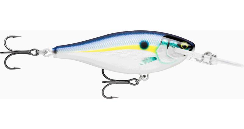 Rapala Wobler Shad Rap Elite GDHSD Délka: 5,5cm, Hmotnost: 7g, Maximální ponor: 2,7m