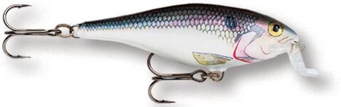 Rapala Wobler Shallow Shad Rap SD Délka: 5cm, Hmotnost: 5g, Maximální ponor: 1,8m