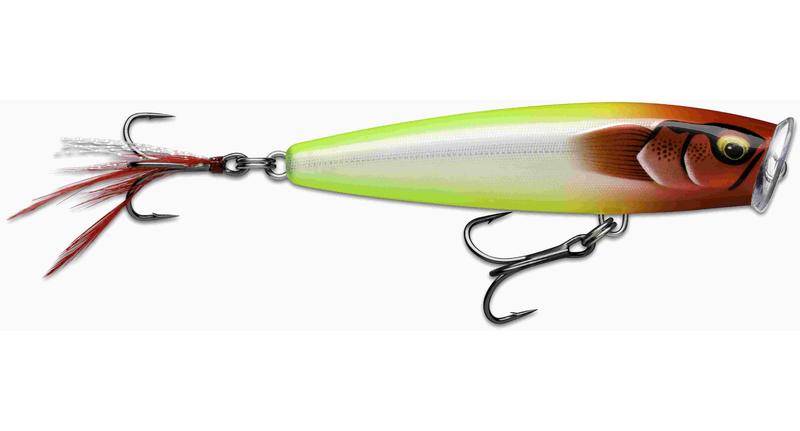 Rapala Wobler Skitter Pop Elite GDCL. Délka: 7,5cm, Hmotnost: 10g, Maximální ponor: 0m