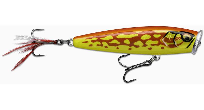 Rapala Wobler Skitter Pop Elite GDOF Délka: 9,5cm, Hmotnost: 17g, Maximální ponor: 0m