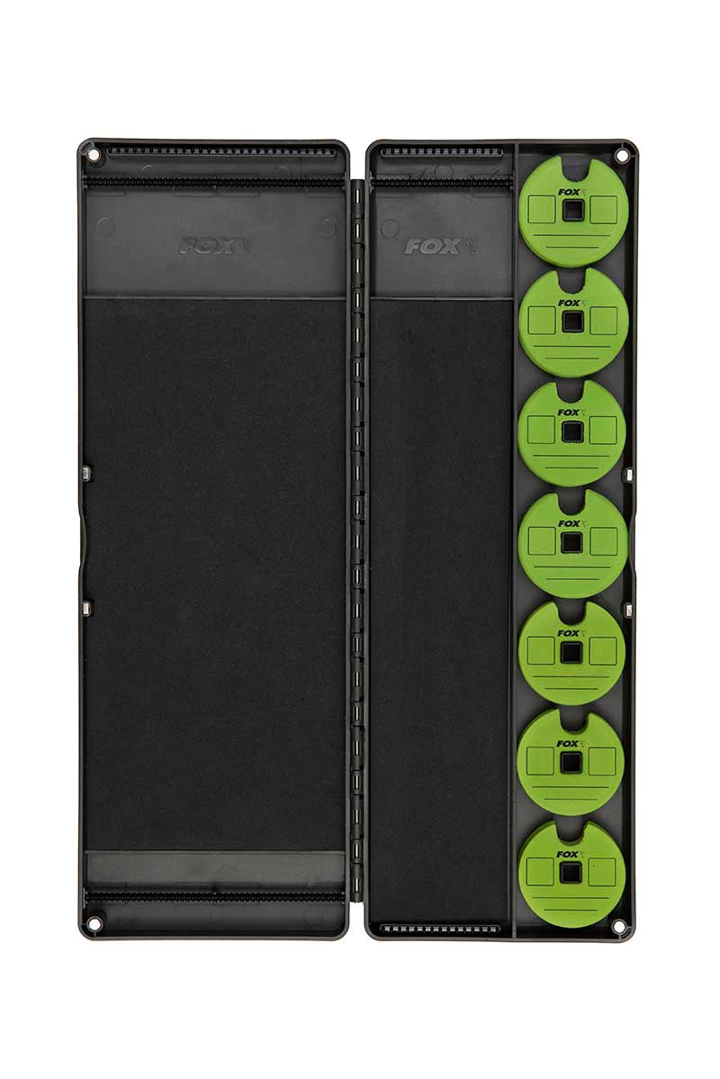 Fox Box na Návazce Edges Large Rig and Disc Box inc. 50 Pins 7 Discs