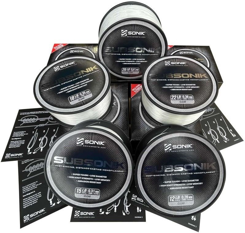 Sonik Vlasec Subsonik Clear 1200m Nosnost: 6,80kg, Průměr: 0,31mm - Obrázek 2
