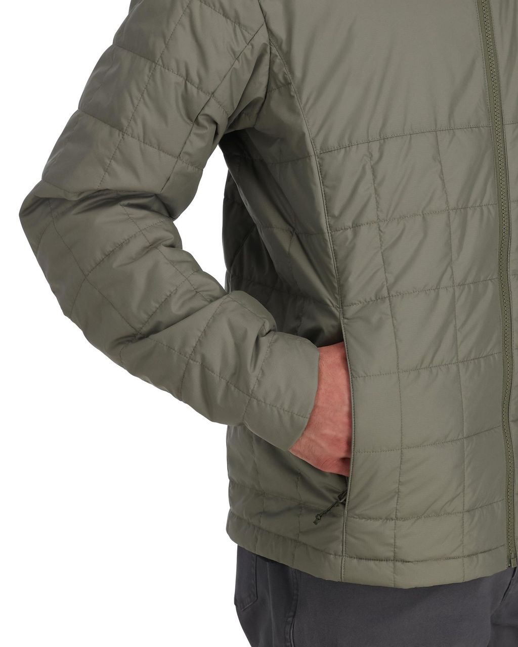 Simms Bunda Fall Run Hybrid Hoody Loden Velikost: L (US) XL (EU) (obrázek 11)