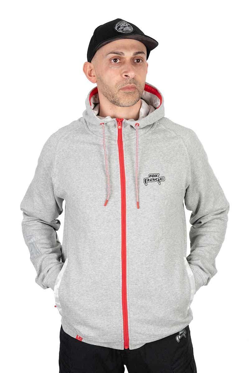 Fox Rage Mikina Voyager Hoody Light Grey Velikost: XL