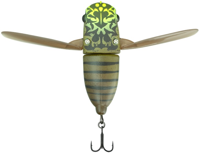 Illex Cikáda Suisen F Sight Aburazemi Délka: 4,3cm, Hmotnost: 5g, Maximální ponor: 0m