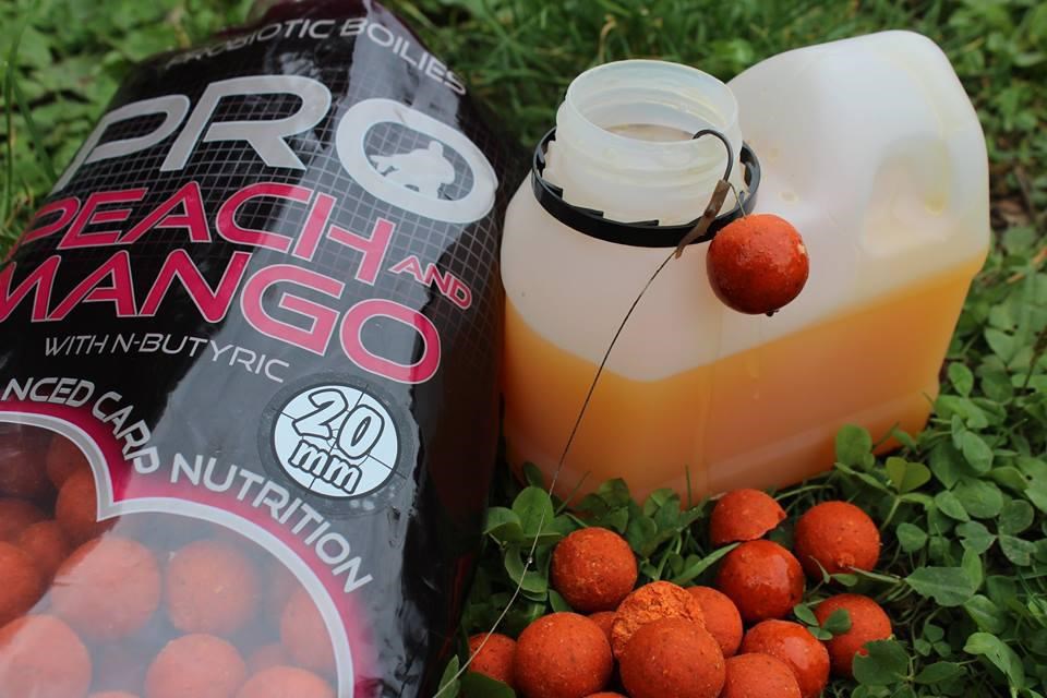 Starbaits Boilie Probiotic Pro Peach Mango Hmotnost: 200g, Průměr: 20mm (obrázek 3)